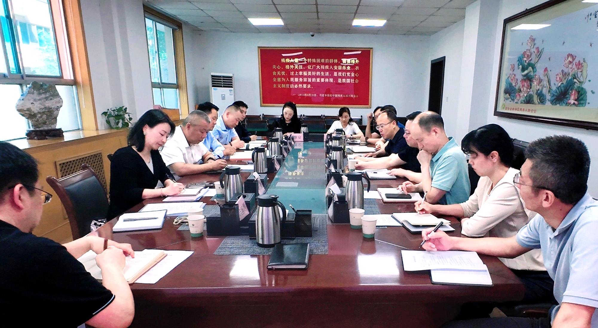 強盛一行赴西安市殘疾人聯(lián)合會開展專題調研——共商殘疾人康復養(yǎng)老事業(yè)發(fā)展，探索科技助殘服務新模式